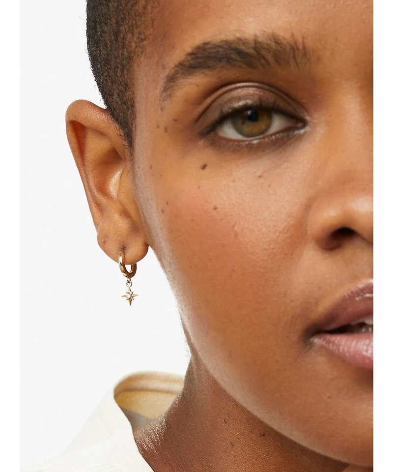 Ana Luisa Star Hoop Earrings - Oshi