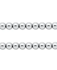 Giani Bernini Polished Beaded Stretch Bracelet (4mm) 18k Gold over Sterling Silver, Exclusively at Macy's