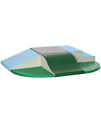 Qaba 6-Pieces Foam Climbing Blocks for Toddlers 1-3 Years, Assorted
