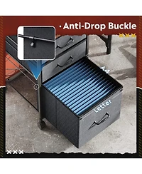 Mobile File Cabinet, Rolling Printer Stand with 3 Drawers
