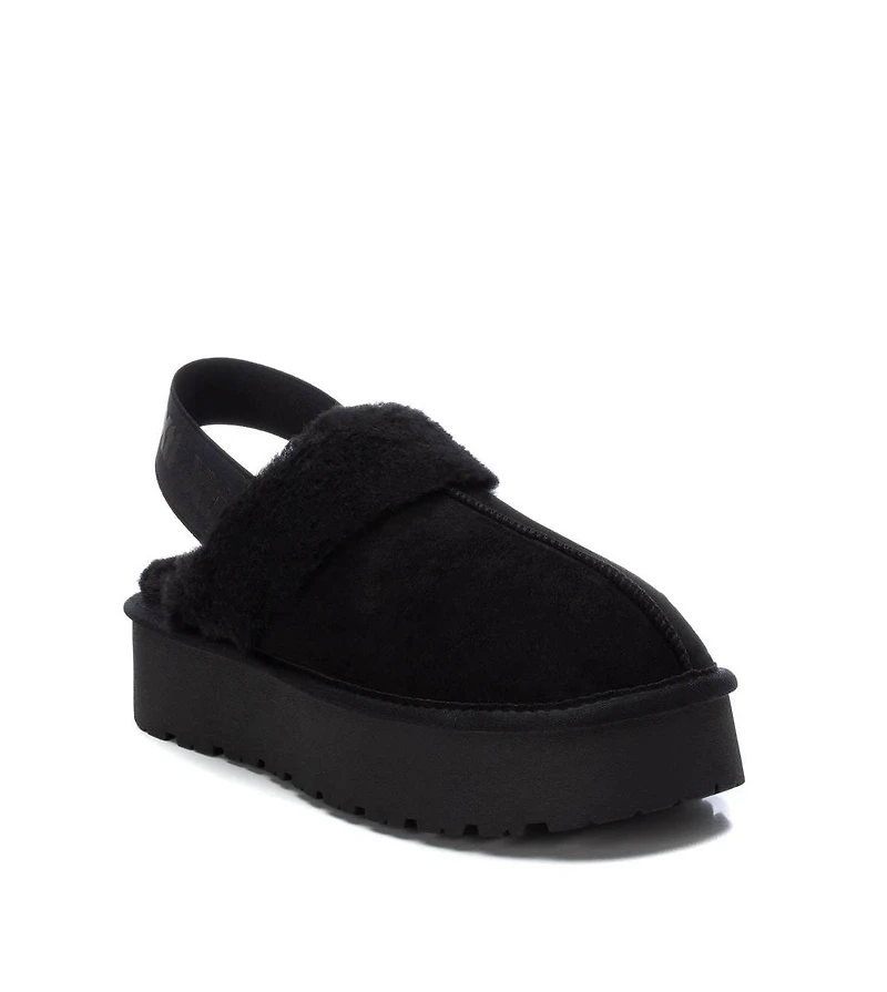 Women's Winter Suede Clogs By Xti