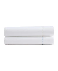 Laura Ashley 200-Thread Count Cotton Percale -Pc. Sheet Set