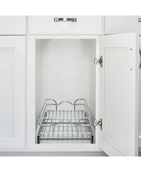 Rev-a-Shelf Kitchen Cabinet Pullout Shelf Organizer, 12 x 20 In, 5WB1-1220CR-1