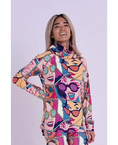 Oosc Women's Baselayer Top - Comic Book Candy