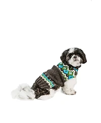 Chilly Dog Xl Charcoal Fairisle