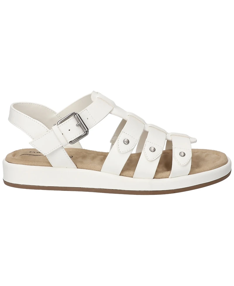 Easy Street Women's Chirp Gladiator Buckle Sandals