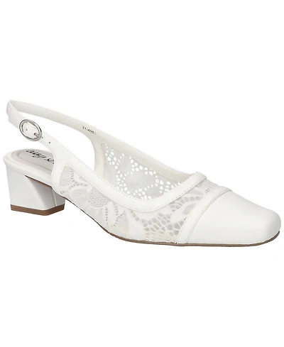Easy Street Women's Fortune Square Toe Slingback Pumps
