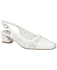 Easy Street Women's Fortune Square Toe Slingback Pumps