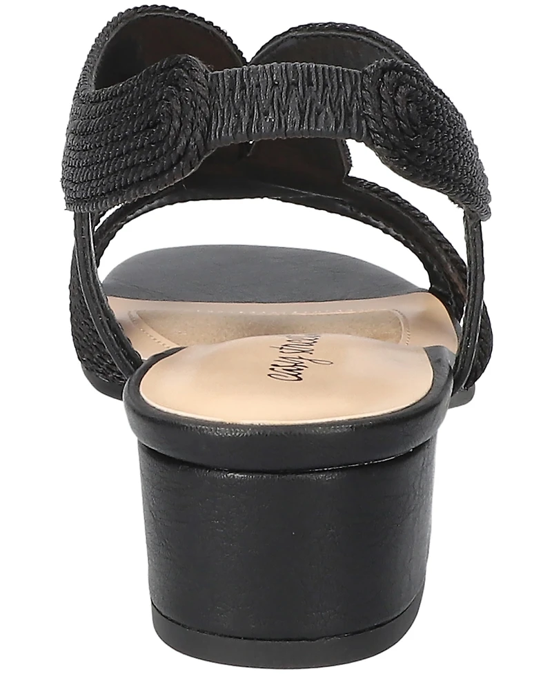 Easy Street Women's Festival Block Heel Sandals