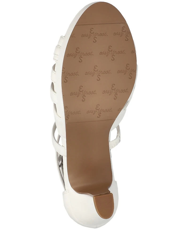 Easy Street Women's Crissa Buckle Dress Sandals