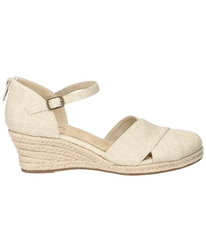 Easy Street Women's Coast Espadrille Wedge Sandals