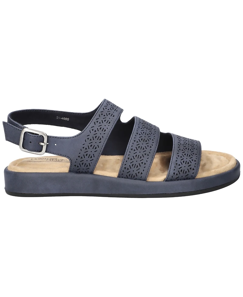 Easy Street Women's Link Comfort Slingback Sandals