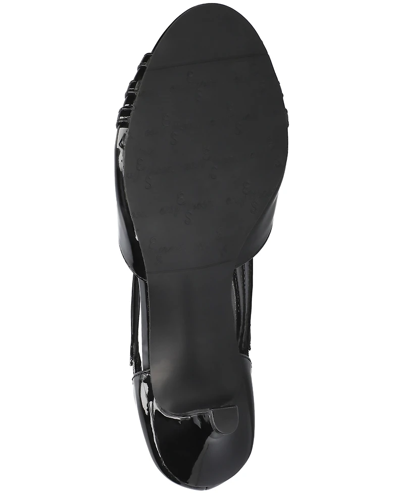 Easy Street Women's Oceana Peep Toe Pumps