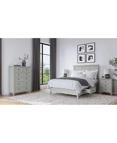 Hedworth Queen Storage 3-Pc. Set (Bed, Chest & Nightstand)