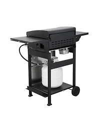 Streamdale 3-Burner Propane Bbq Grill with Ss Plancha & 36900BTU