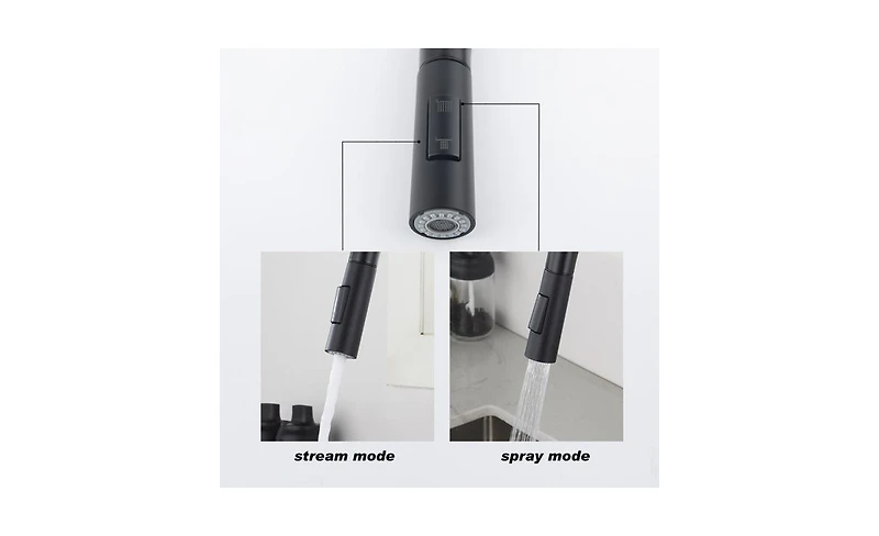 Slickblue Touch-Activated Kitchen Faucet with Pull-Down Sprayer and Easy Installation