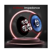 Pyle 5x7"/6x8" 300W 3-Way Car Speakers - Oem Fit (PL573BL)