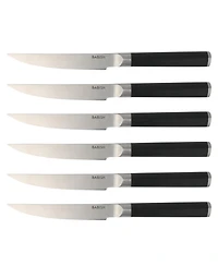 Babish High-Carbon 1.4116 German Steel 15 Piece Full Tang Forged Cutlery Kitchen Knife Block Set - Black