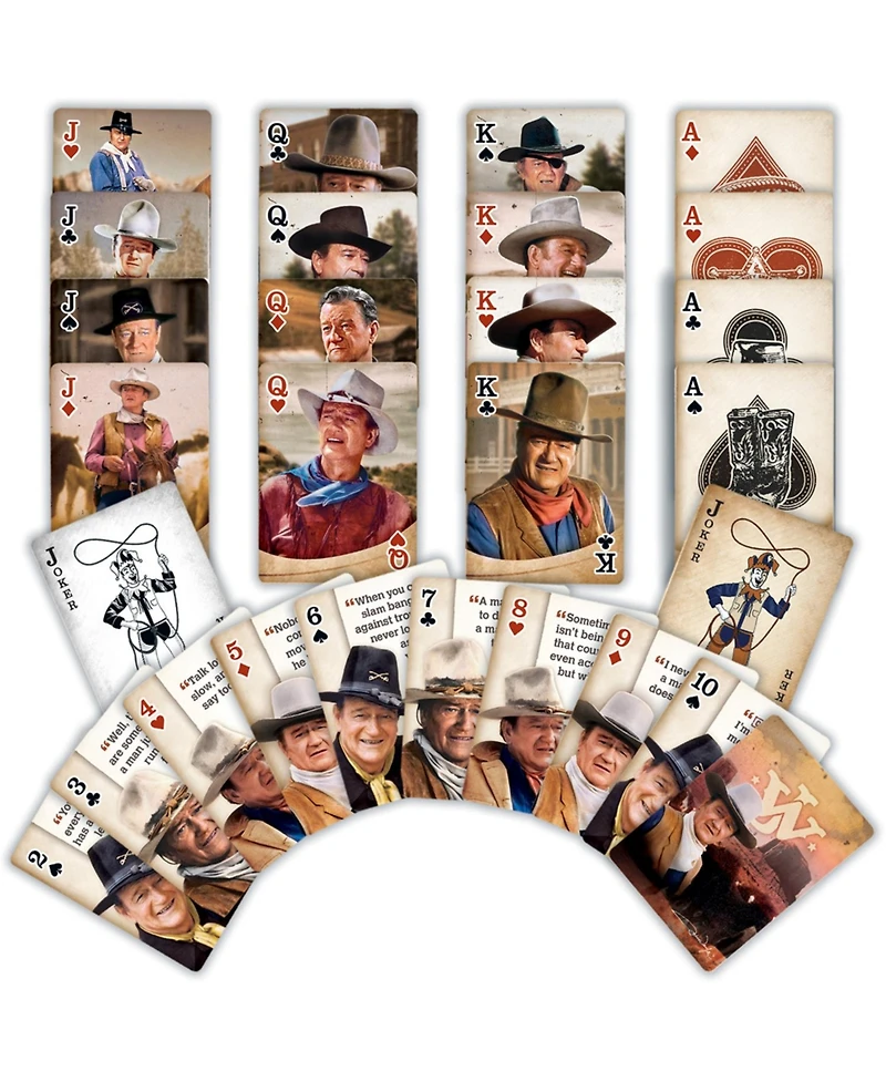 MasterPieces John Wayne Playing Cards