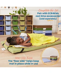 SoftZone ECR4Kids Folding Rainbow Rest Mats, Assorted, 5-Piece
