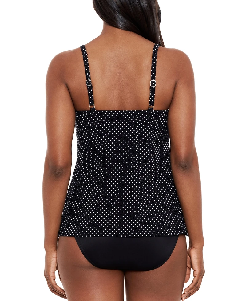 Miraclesuit Women's Pin Point Dd Loveknot Tankini Swimsuit Top
