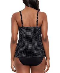 Miraclesuit Women's Pin Point Dd Loveknot Tankini Swimsuit Top