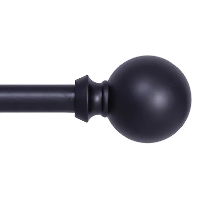 Kenney Newbury 5/8 Inch Decorative Window Curtain Rod - Stylish Home Accent