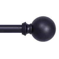 Kenney Newbury 5/8 Inch Decorative Window Curtain Rod - Stylish Home Accent
