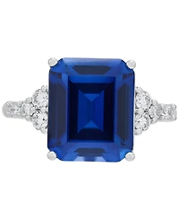 Grown With Love Lab Gemstone & Diamond (1/3 ct. t.w.) Ring 14K Gold