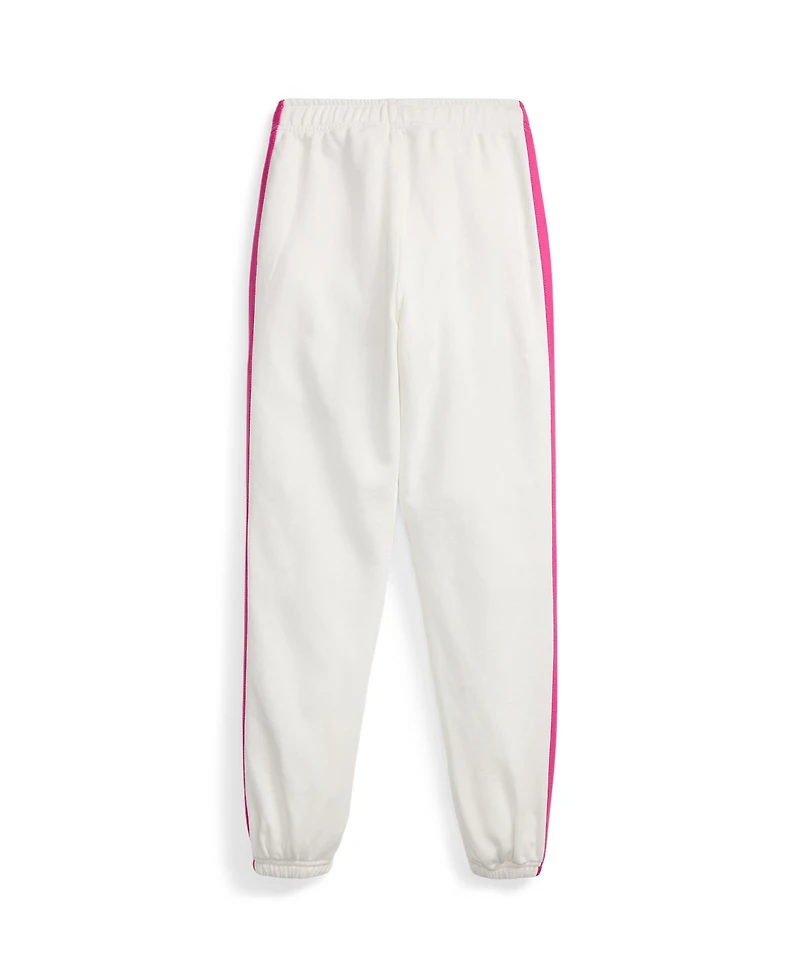 Polo Ralph Lauren Big Girls Striped French Terry Jogger Pant