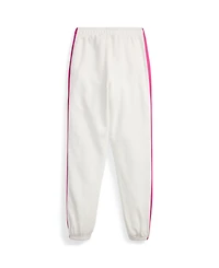 Polo Ralph Lauren Big Girls Striped French Terry Jogger Pant