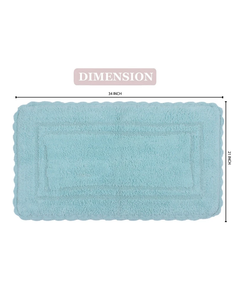 Home Weavers Casual Elegance Reversible Bath Rug