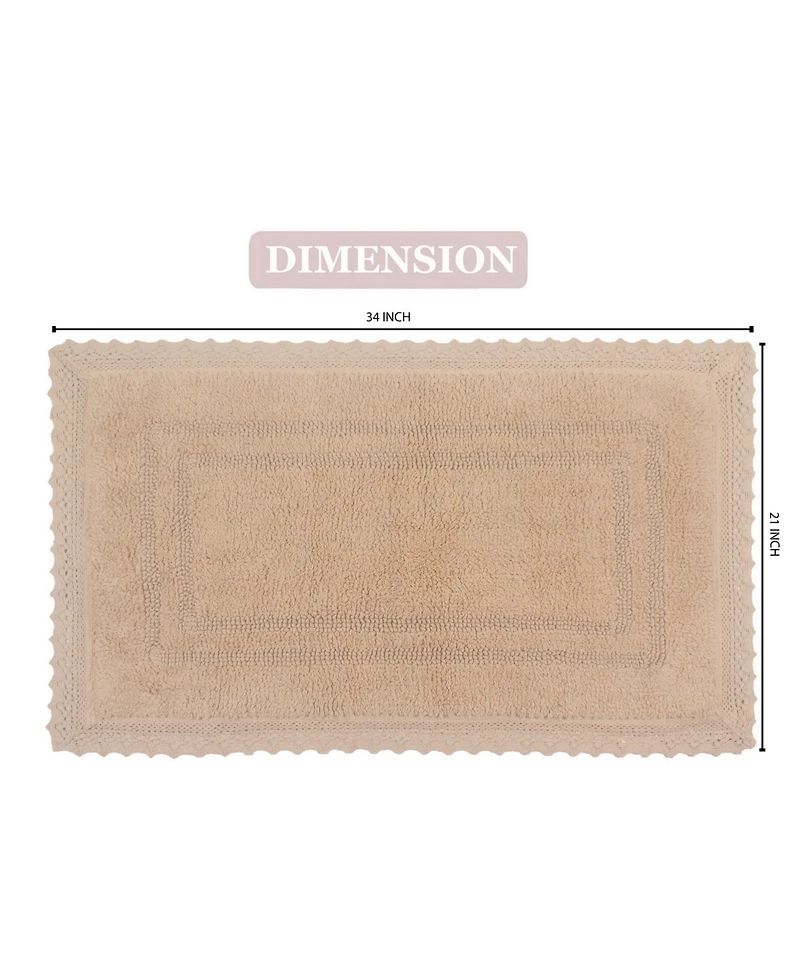 Home Weavers Opulent Reversible Bath Rug