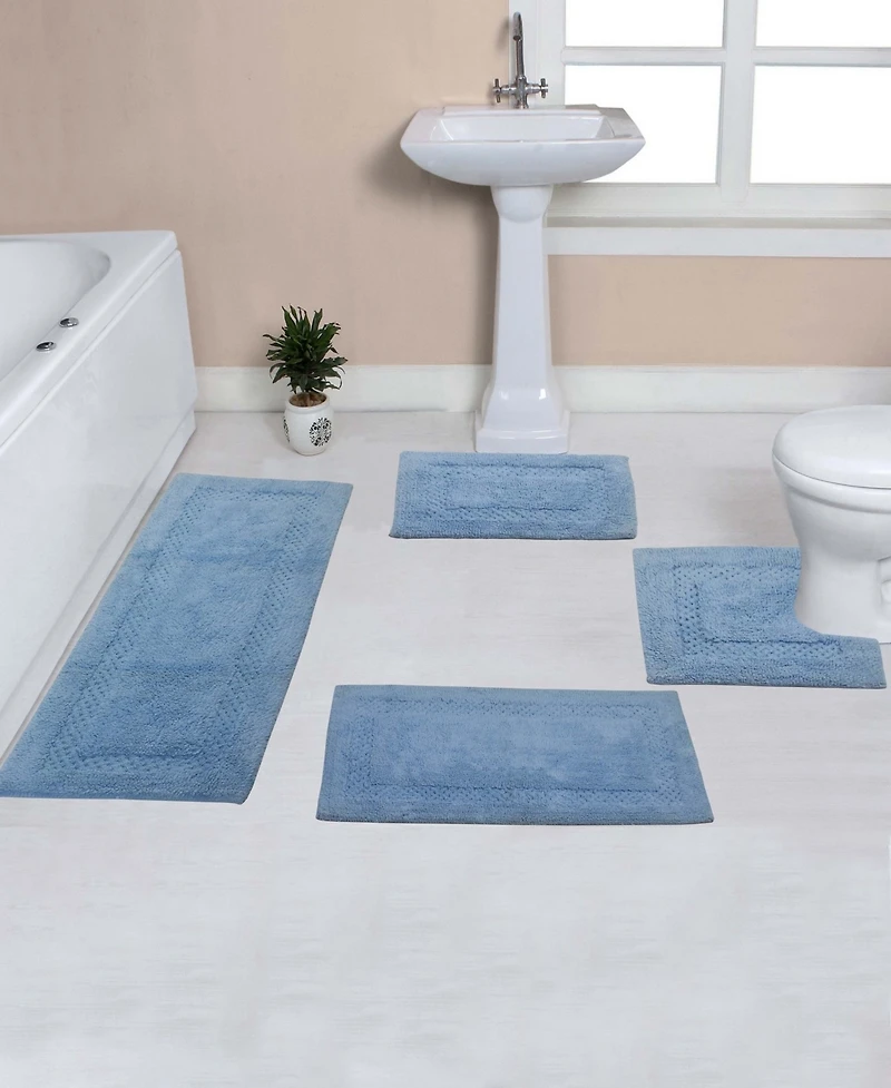 Home Weavers Classy 4-Pc. Bath Rug Set