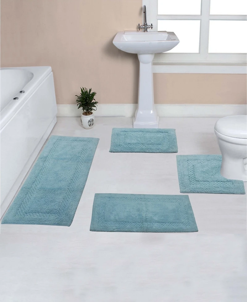 Home Weavers Classy 4-Pc. Bath Rug Set