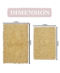 Home Weavers Modesto 2-Pc. Bath Rug Set