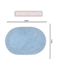 Home Weavers Double Ruffle Bath Rug