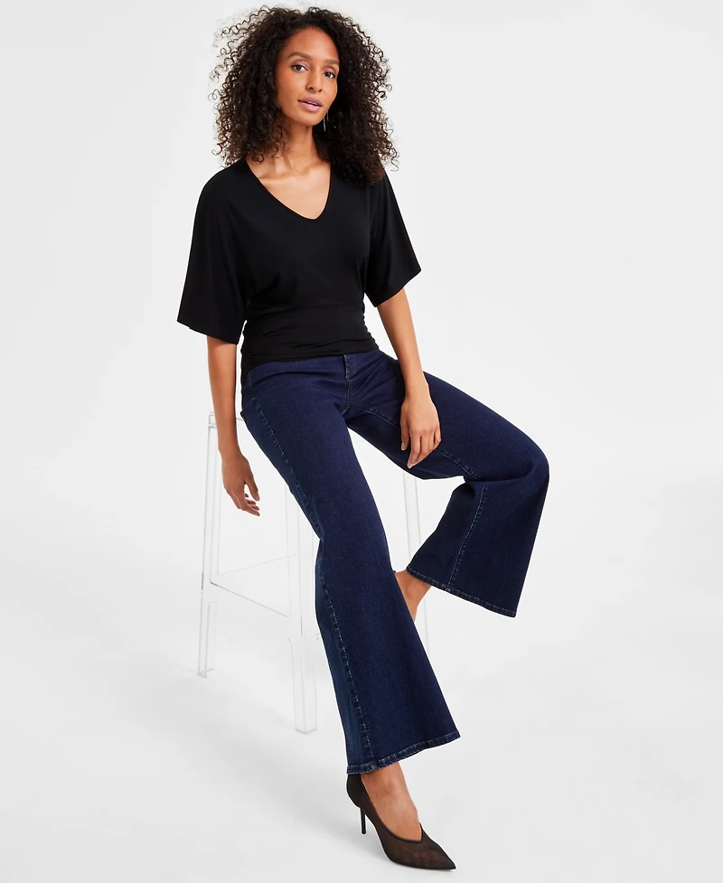 I.n.c. International Concepts Women's V-Neck Dolman-Sleeve Top, Exclusively at Macy's