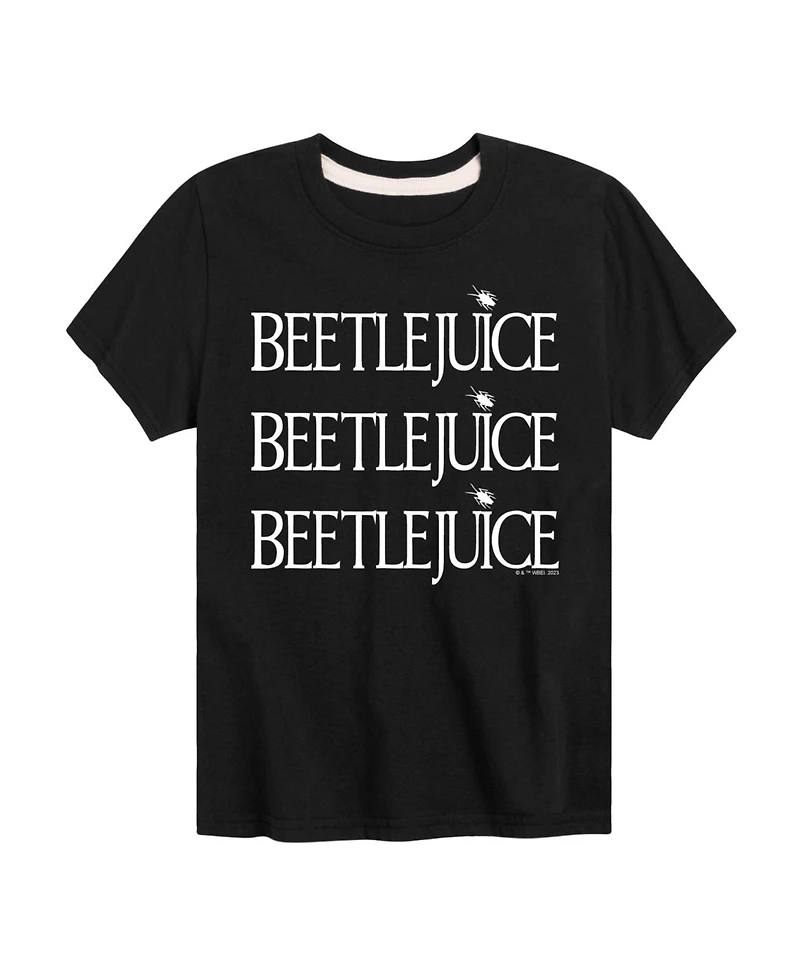 Beetlejuice Big Boys Logo Graphic Tee