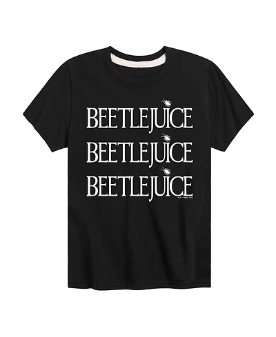 Beetlejuice Big Boys Logo Graphic Tee