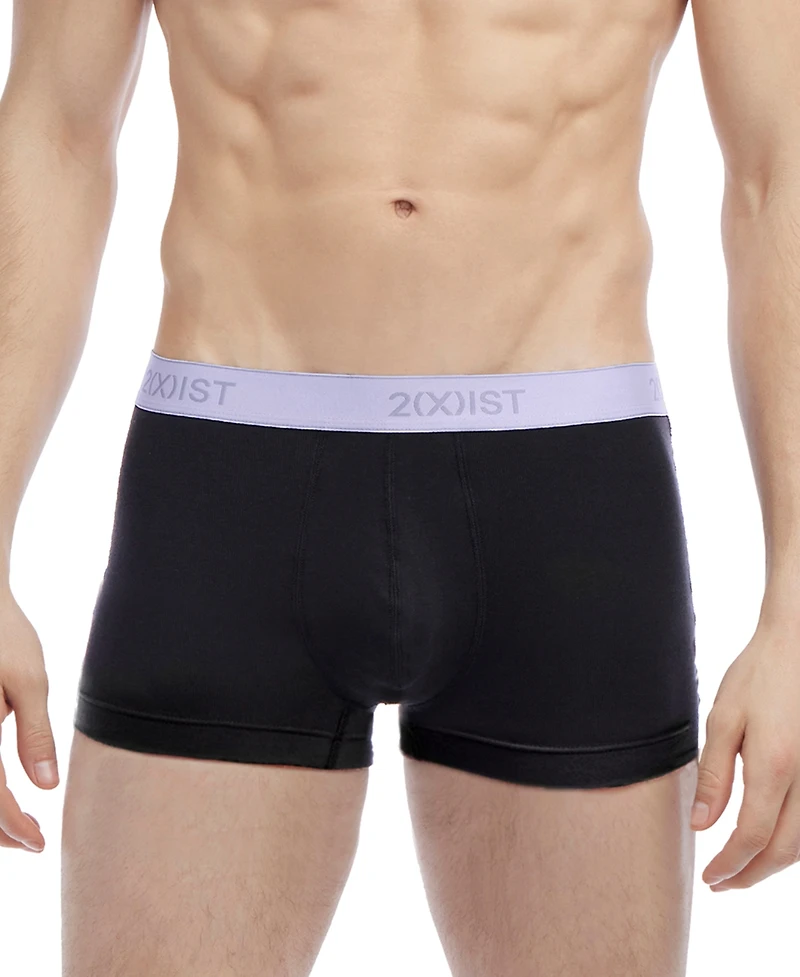 2(x)ist Men's Essential No-Show Trunks 3-Pack