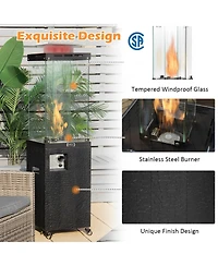 Sugift 41 000 Btu Propane Patio Heater with Metal Hood