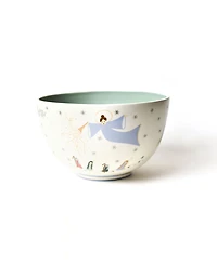 Coton Colors O Holy Night in Color Footed Bowl