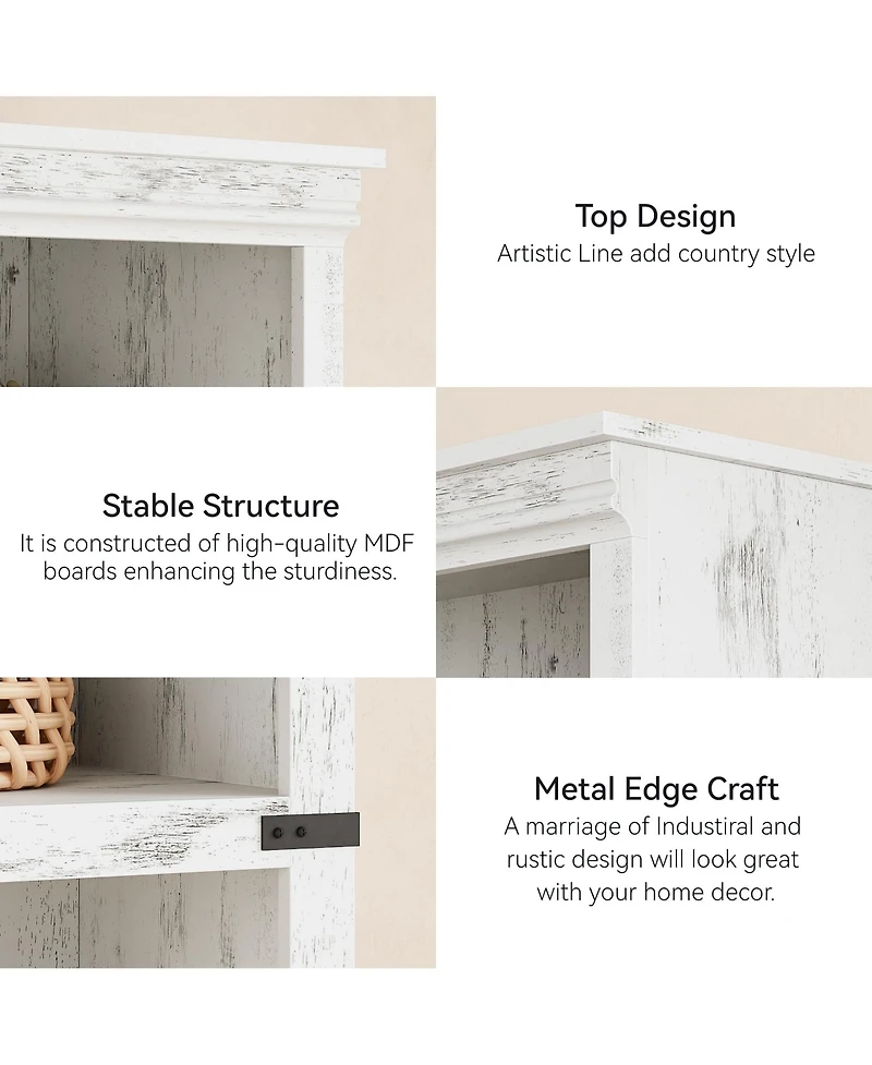 Gaomon 5 Tier Bookcase