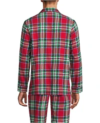Lands' End Men's Classic Fit Flannel Pajama Shirt