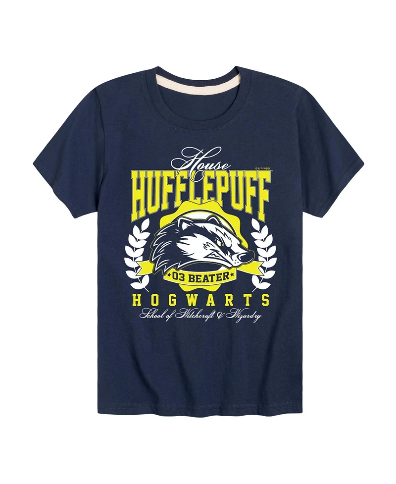 Harry Potter Big Boys Hufflepuff Graphic Tee