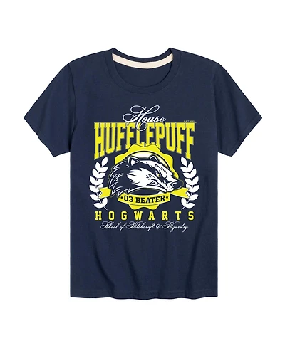 Harry Potter Big Boys Hufflepuff Graphic Tee