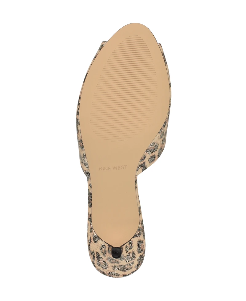 Nine West Women's Luvlie Kitten Heel Dress Sandals