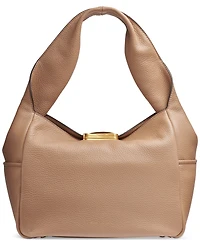 Donna Karan New York Amagansett Soft-Rolled Leather Shoulder with Sculpted Magnet Closure