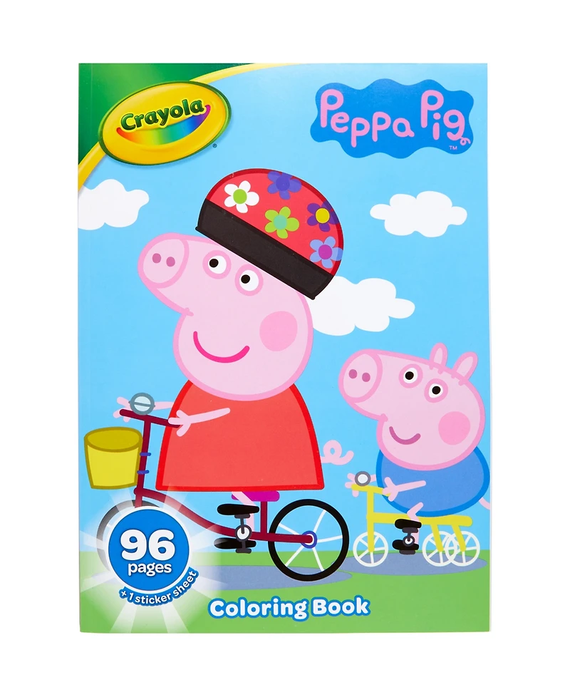 Crayola Peppa Pig Coloring Book, 8 Pack